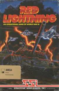 Red Lightning Amiga US box art